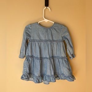 Never Worn OshKosh Chambray Dress 18m